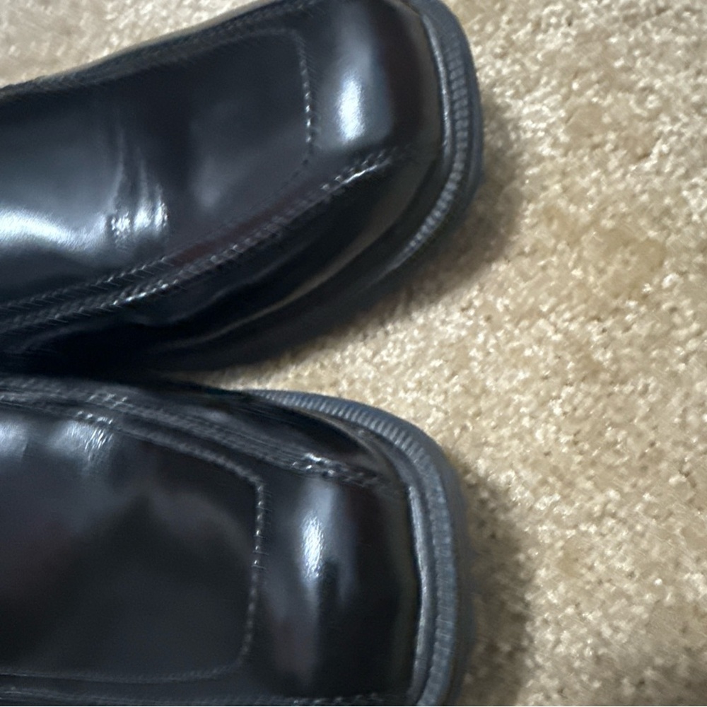 Nunn Bush Men Pro Bicycle Toe Slip-on with Kore Black 10.5 Dress Shoes - Picture 5 of 8